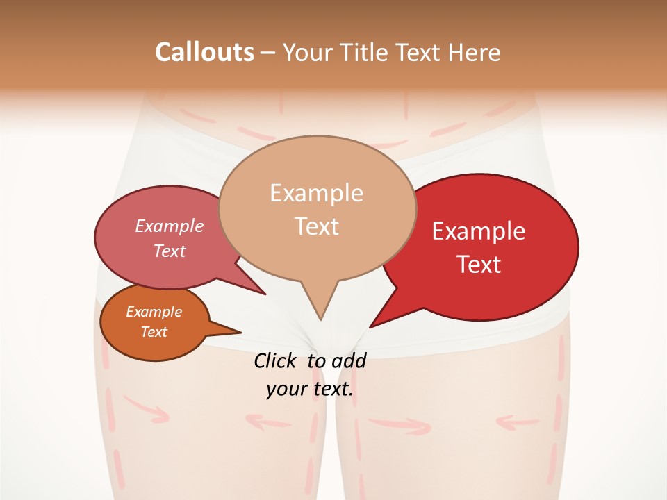 Aging Lined Arrows PowerPoint Template