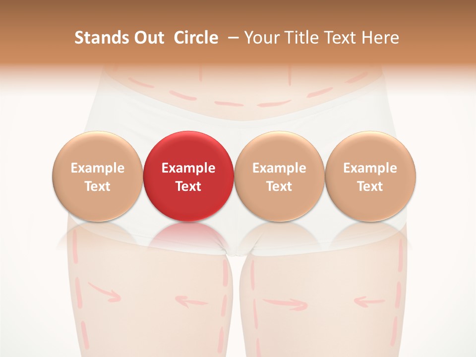 Aging Lined Arrows PowerPoint Template