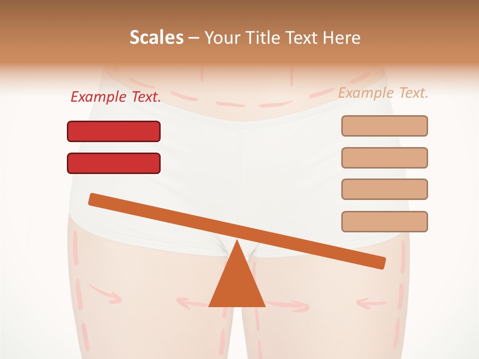 Aging Lined Arrows PowerPoint Template