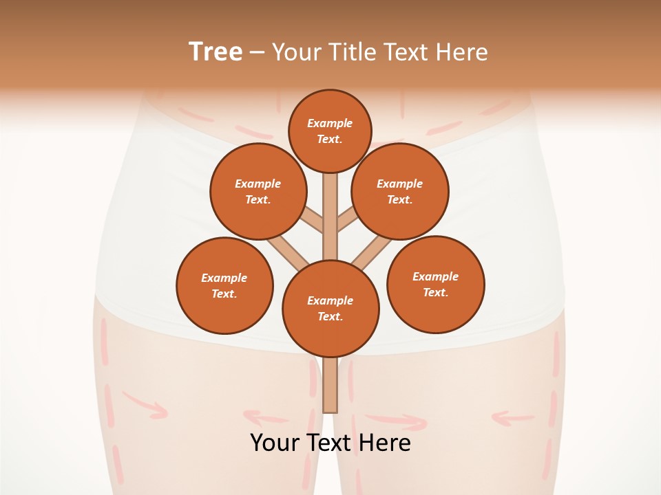 Aging Lined Arrows PowerPoint Template