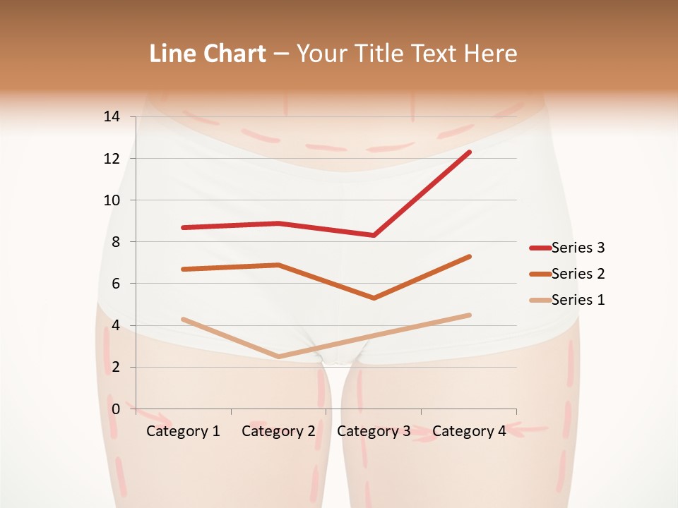 Aging Lined Arrows PowerPoint Template