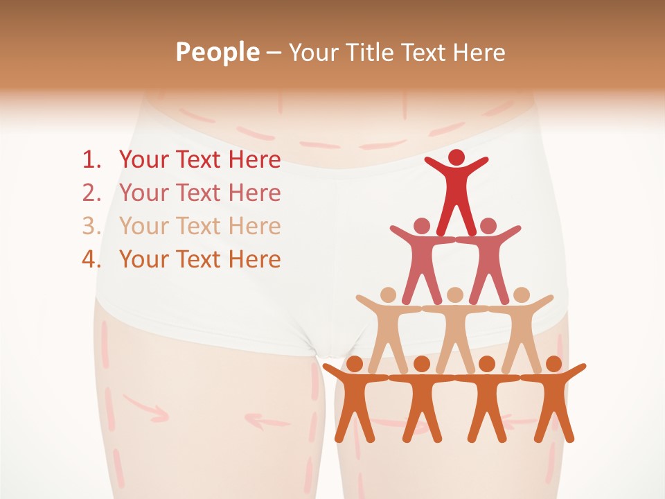 Aging Lined Arrows PowerPoint Template