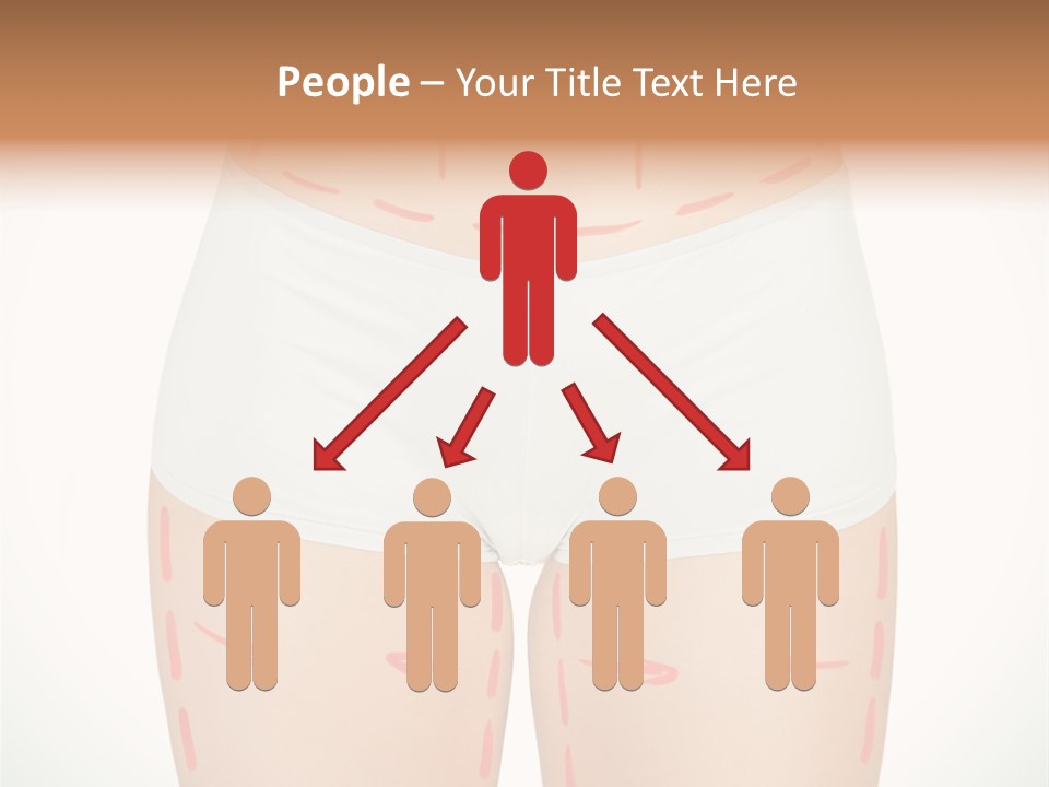 Aging Lined Arrows PowerPoint Template