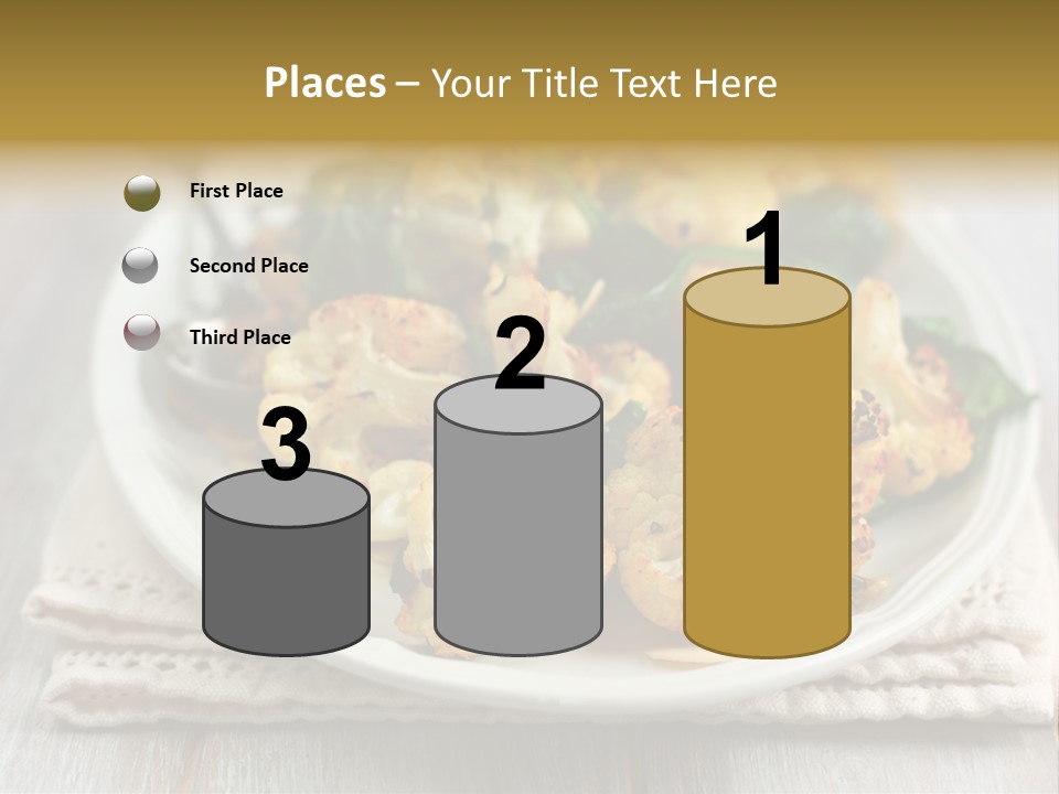 Side Lunch Vegetable PowerPoint Template