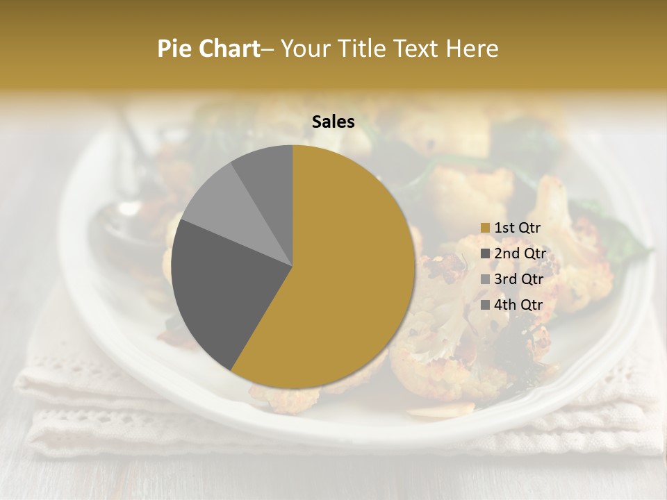 Side Lunch Vegetable PowerPoint Template