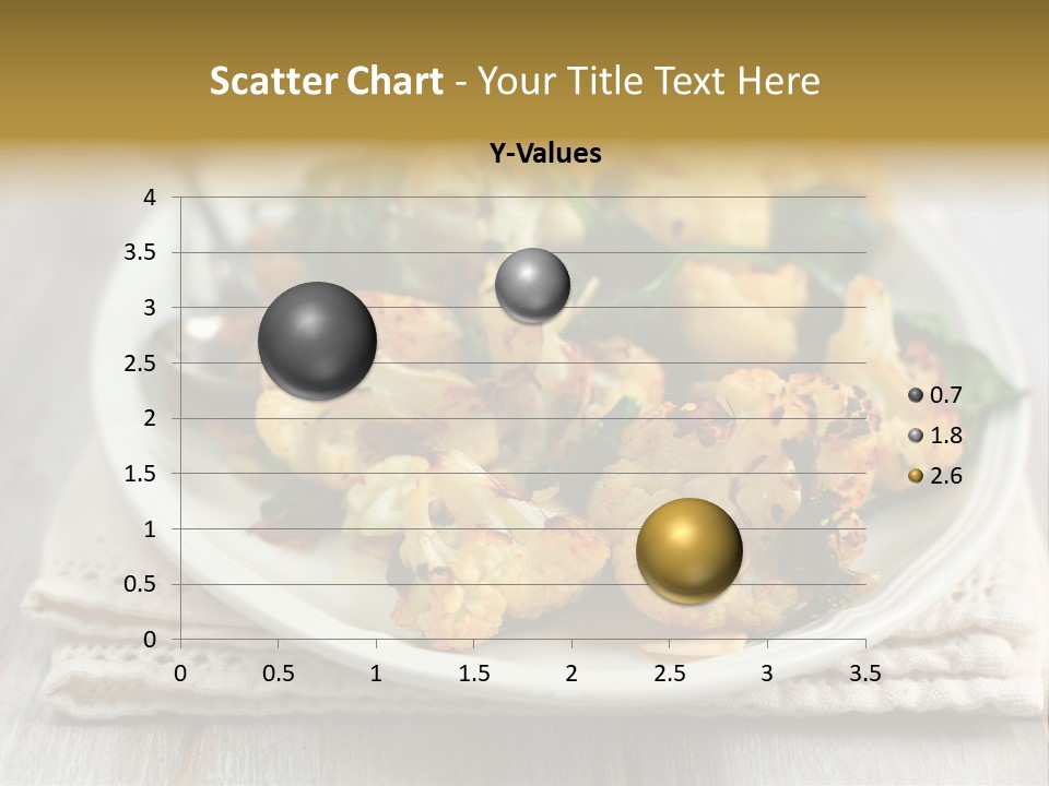 Side Lunch Vegetable PowerPoint Template