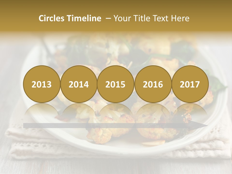 Side Lunch Vegetable PowerPoint Template