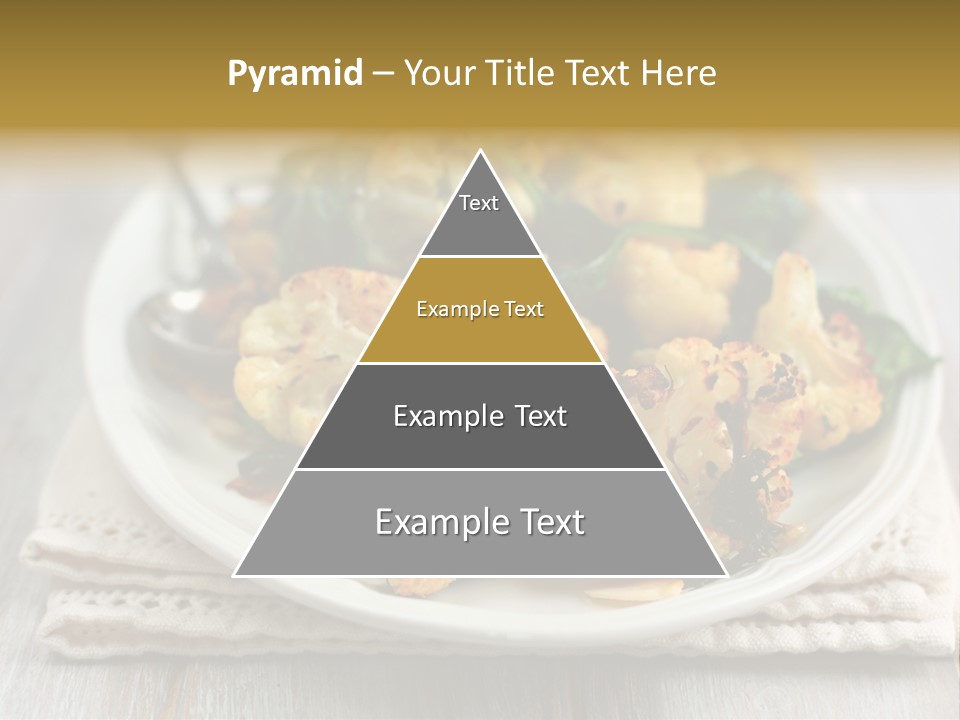 Side Lunch Vegetable PowerPoint Template