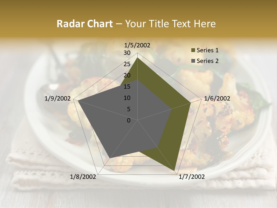 Side Lunch Vegetable PowerPoint Template