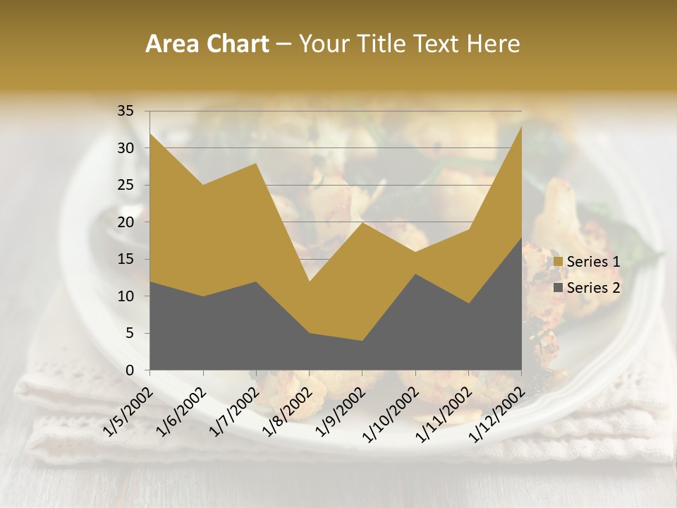 Side Lunch Vegetable PowerPoint Template