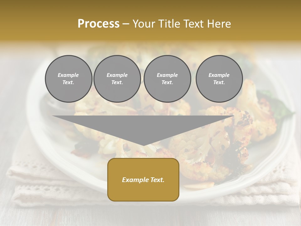 Side Lunch Vegetable PowerPoint Template
