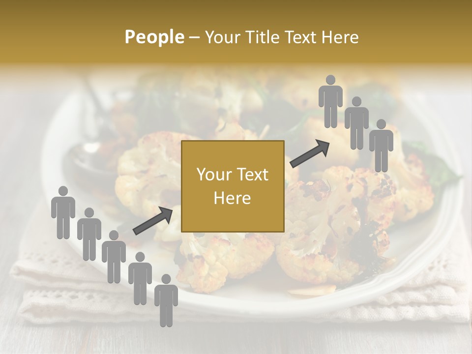 Side Lunch Vegetable PowerPoint Template