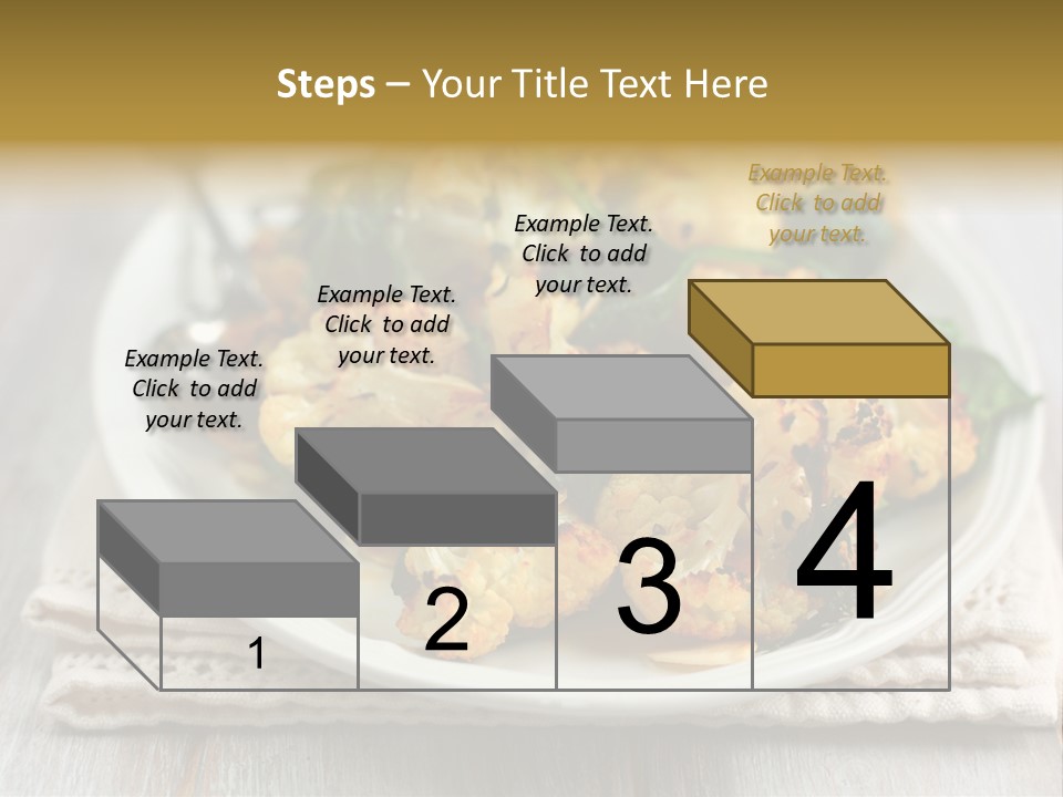 Side Lunch Vegetable PowerPoint Template