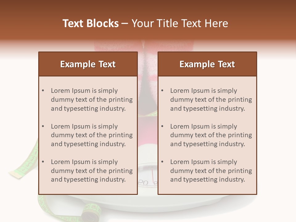 Check Person Pounds PowerPoint Template