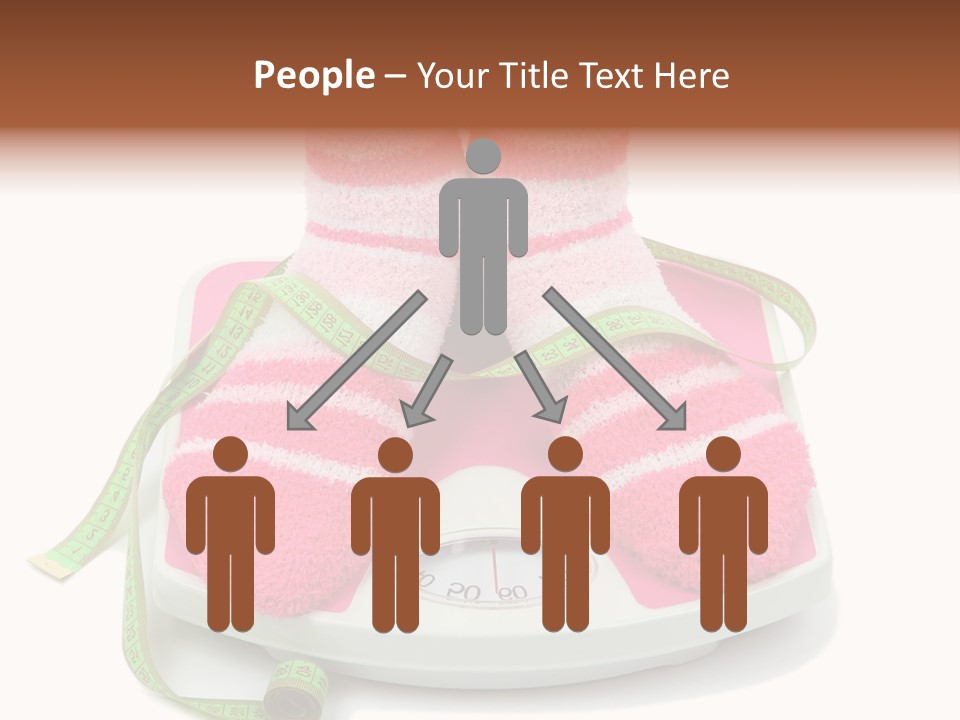 Check Person Pounds PowerPoint Template