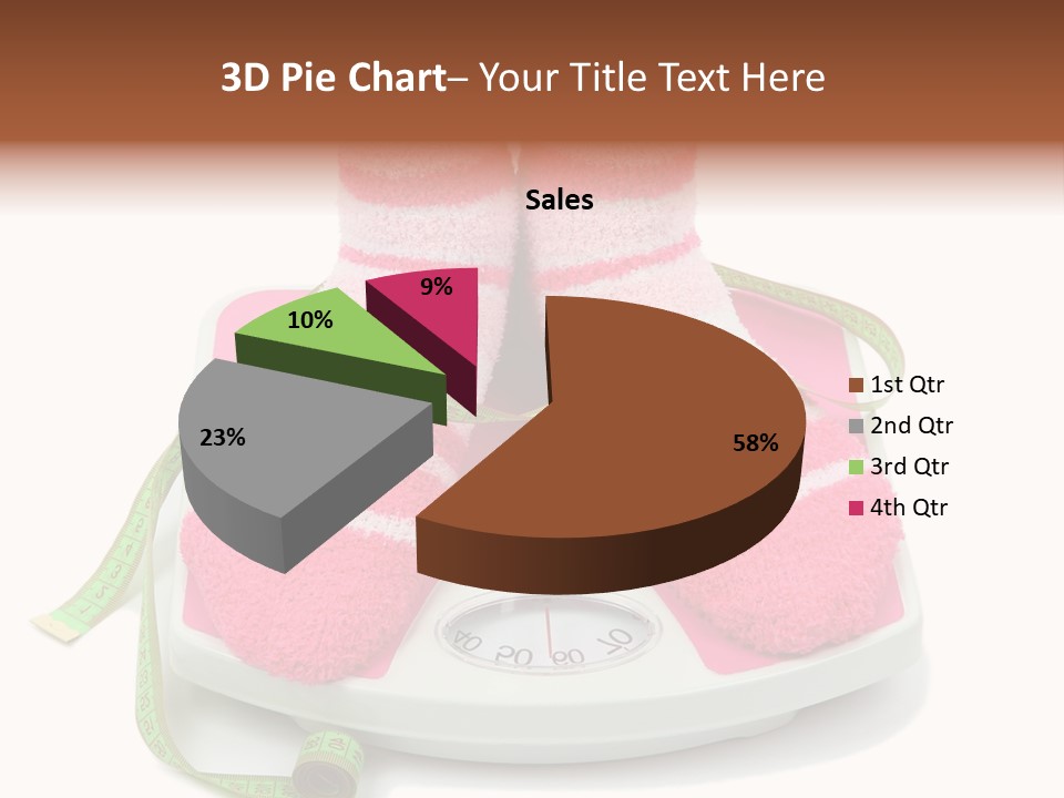 Check Person Pounds PowerPoint Template