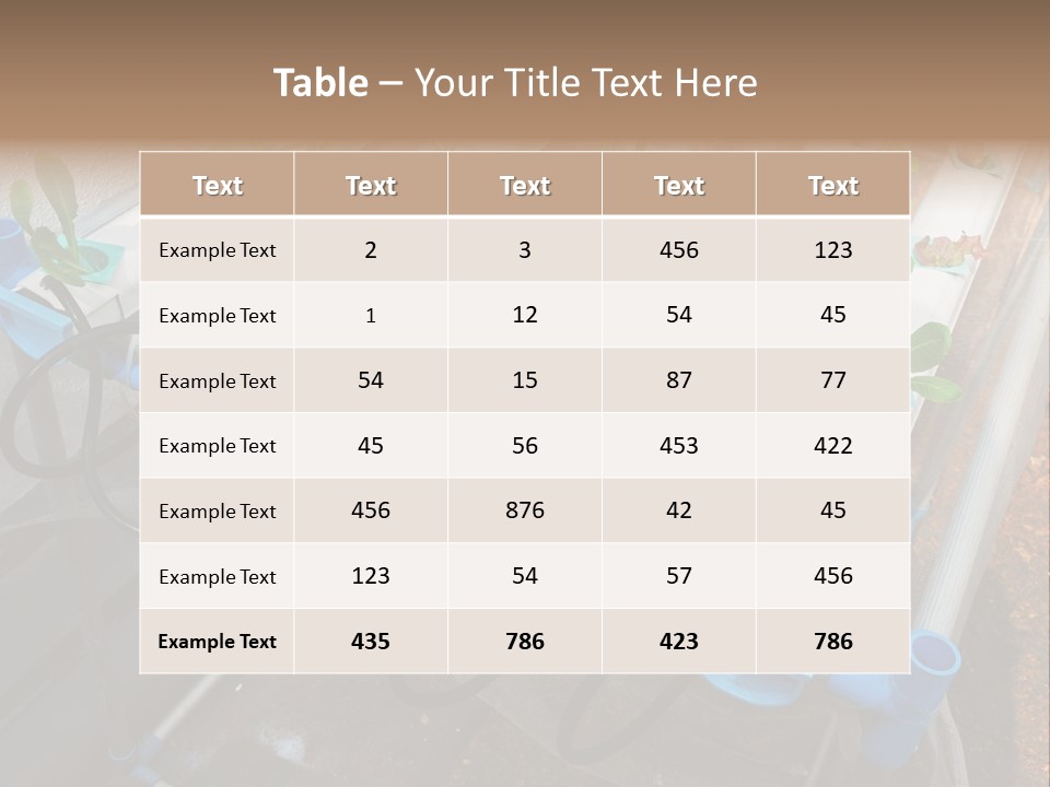 Toxic Vitamins Rural PowerPoint Template