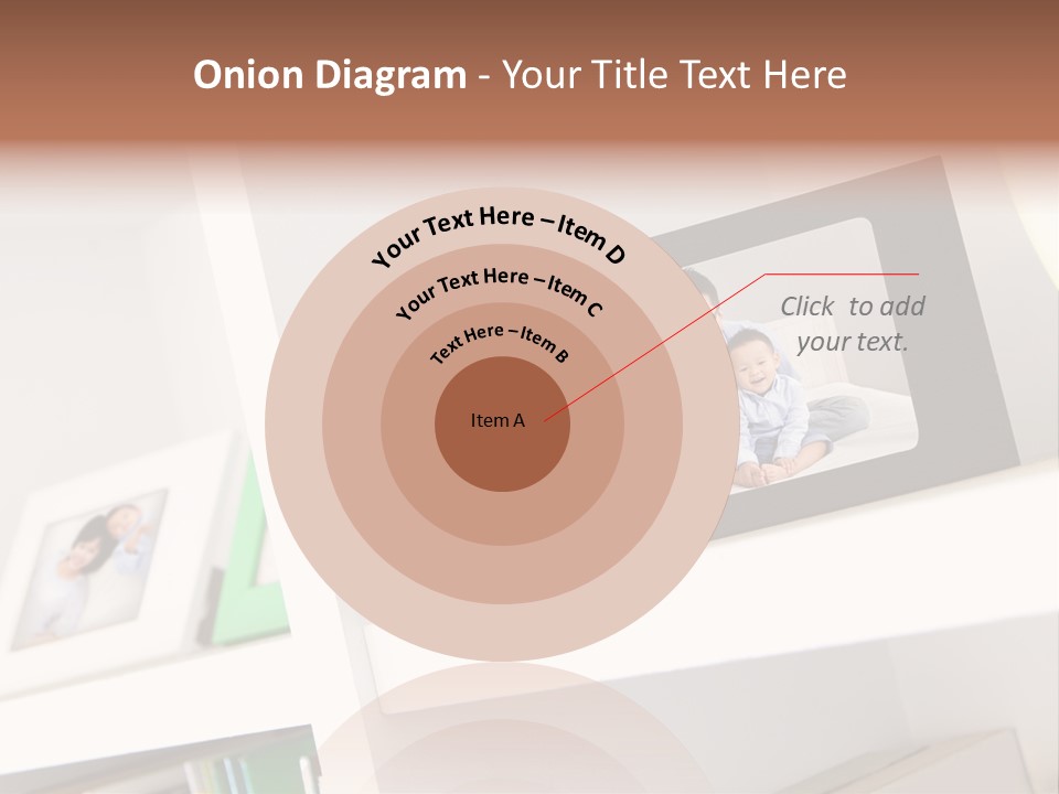 Living Room Happy Face PowerPoint Template