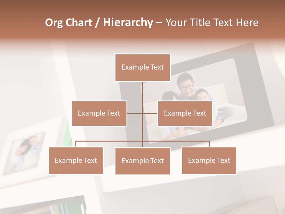 Living Room Happy Face PowerPoint Template