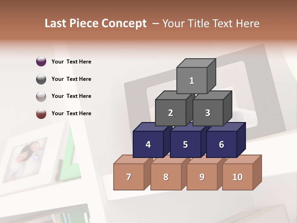 Living Room Happy Face PowerPoint Template