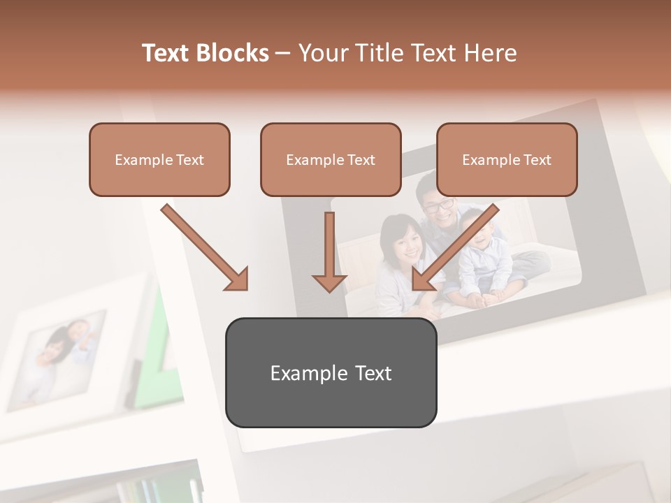 Living Room Happy Face PowerPoint Template