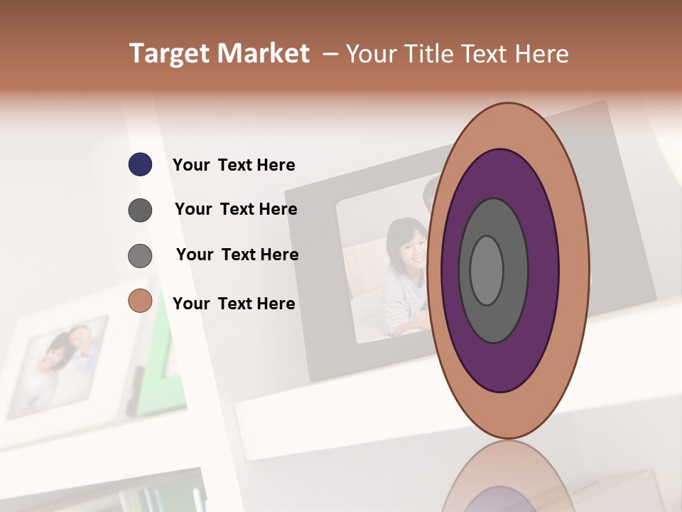 Living Room Happy Face PowerPoint Template