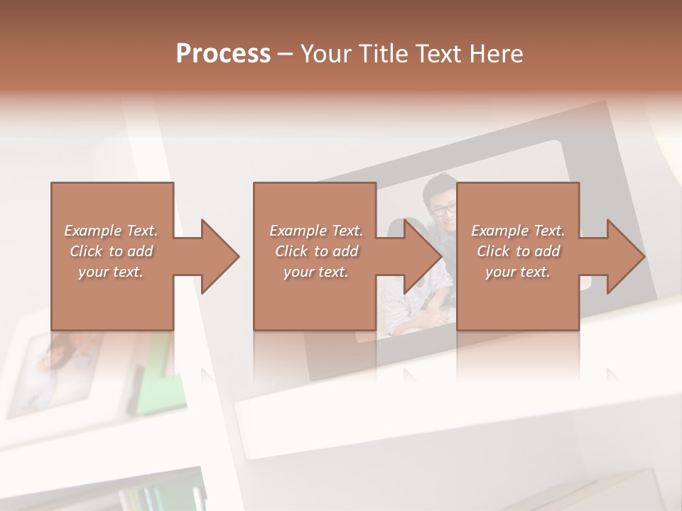 Living Room Happy Face PowerPoint Template