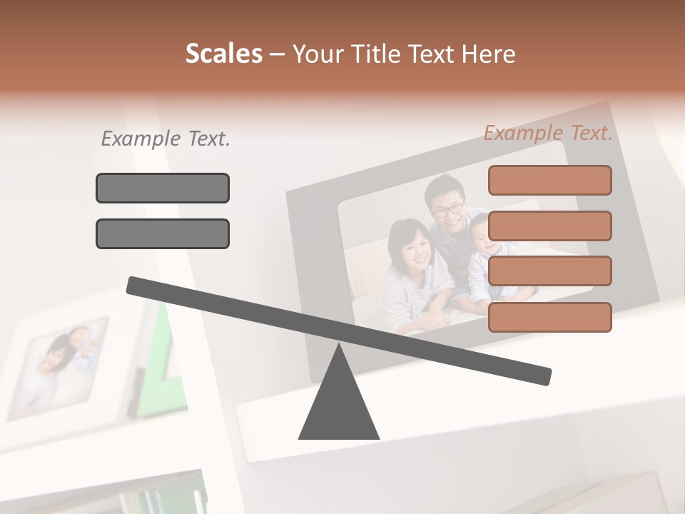 Living Room Happy Face PowerPoint Template