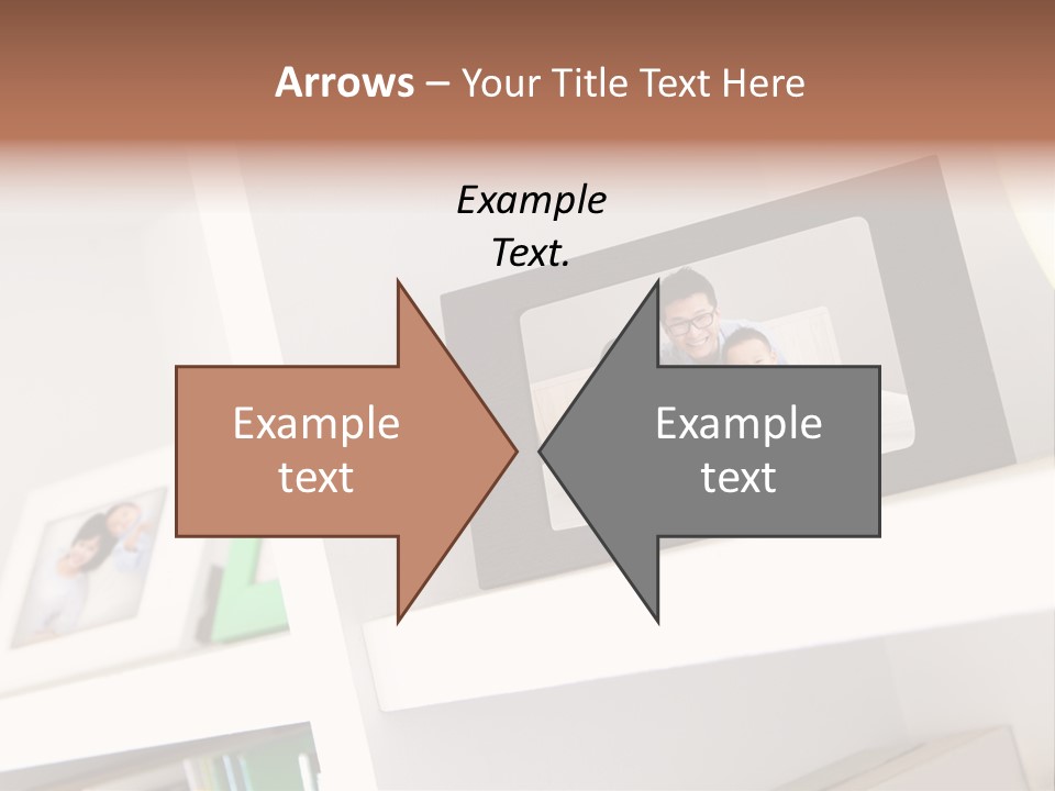 Living Room Happy Face PowerPoint Template