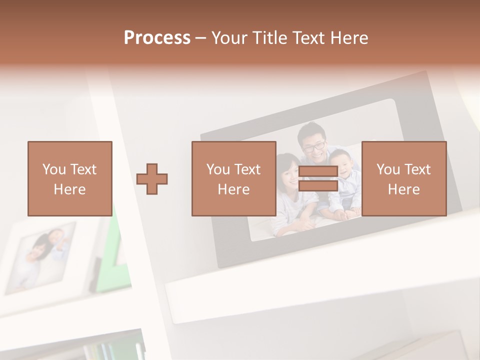 Living Room Happy Face PowerPoint Template