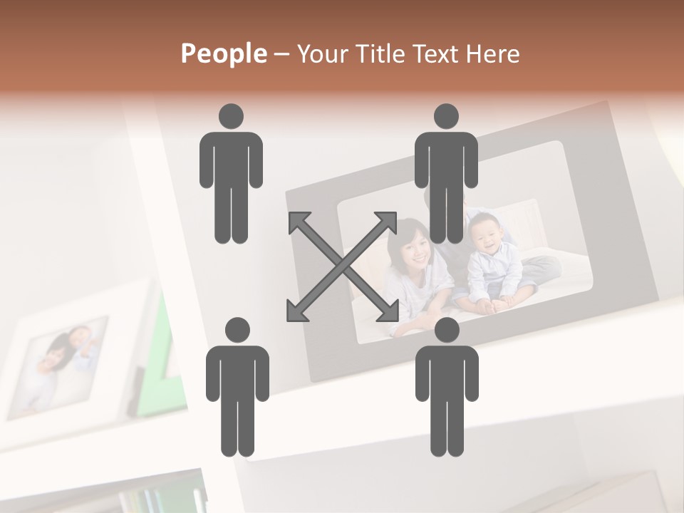 Living Room Happy Face PowerPoint Template