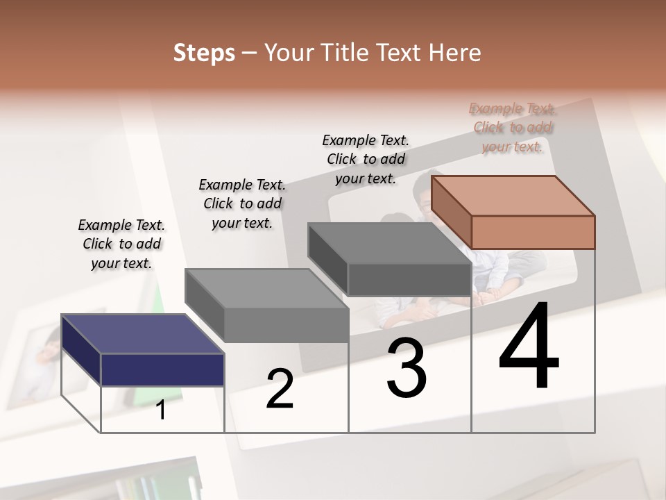 Living Room Happy Face PowerPoint Template