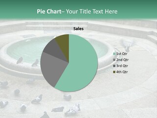 Marble Garden Building PowerPoint Template