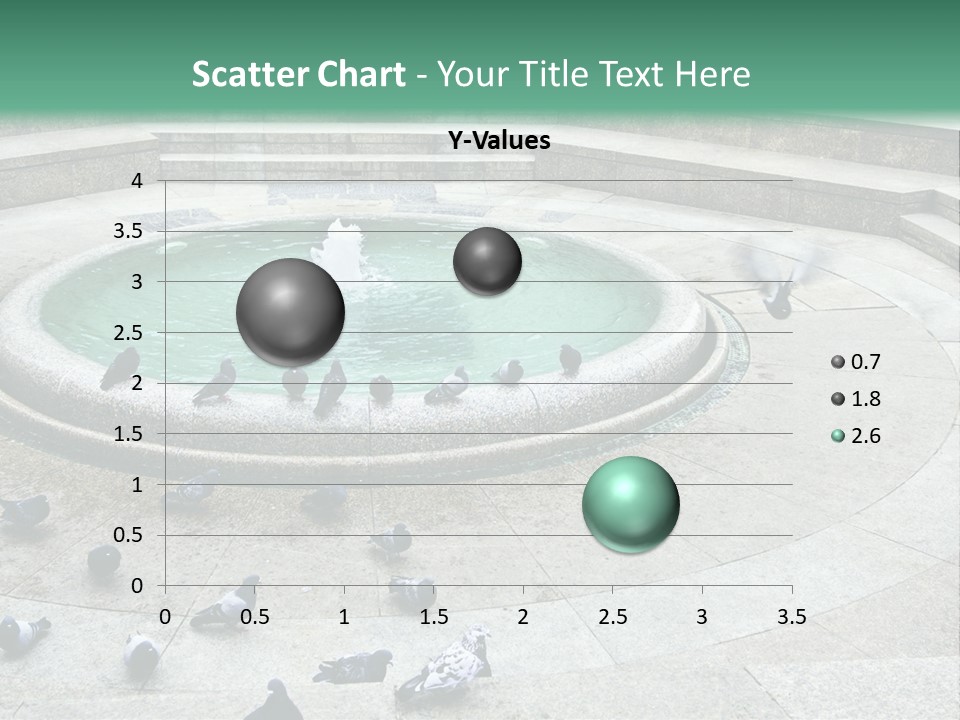 Marble Garden Building PowerPoint Template