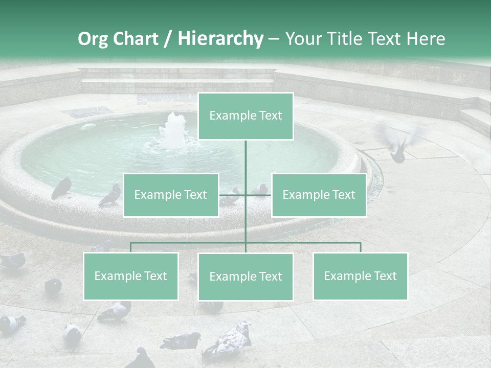 Marble Garden Building PowerPoint Template