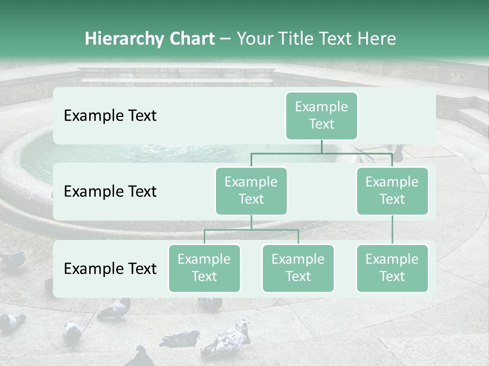 Marble Garden Building PowerPoint Template