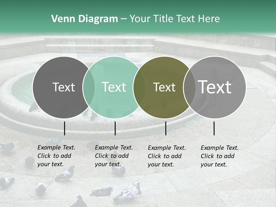 Marble Garden Building PowerPoint Template