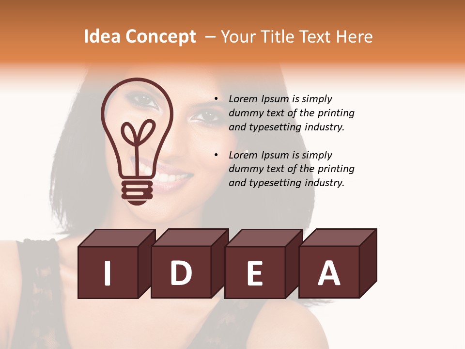 Adult Latin American Looking PowerPoint Template