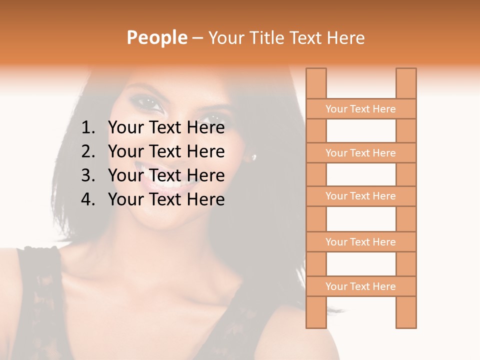 Adult Latin American Looking PowerPoint Template