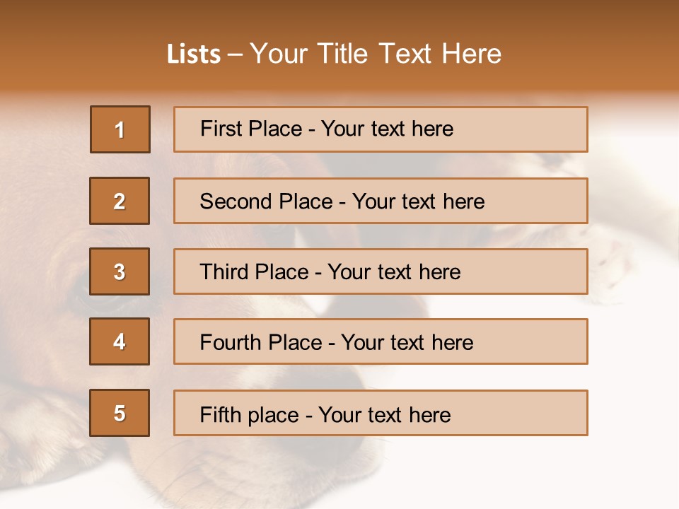 Australia Waterfall National PowerPoint Template