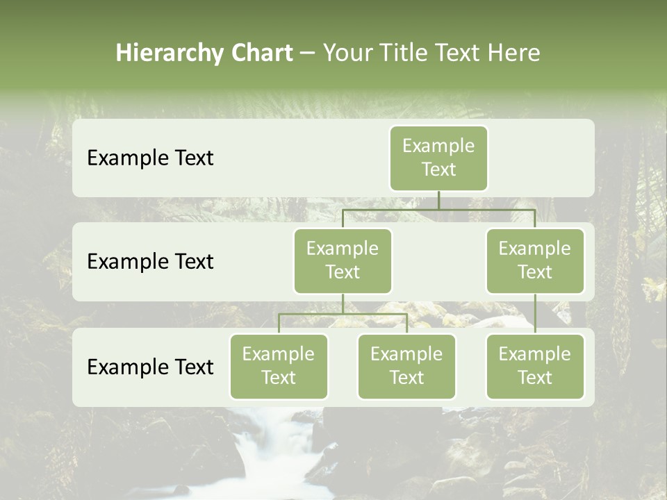 Australia Waterfall National PowerPoint Template