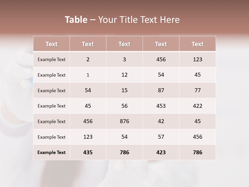 Molecular Biochemistry Clinical PowerPoint Template