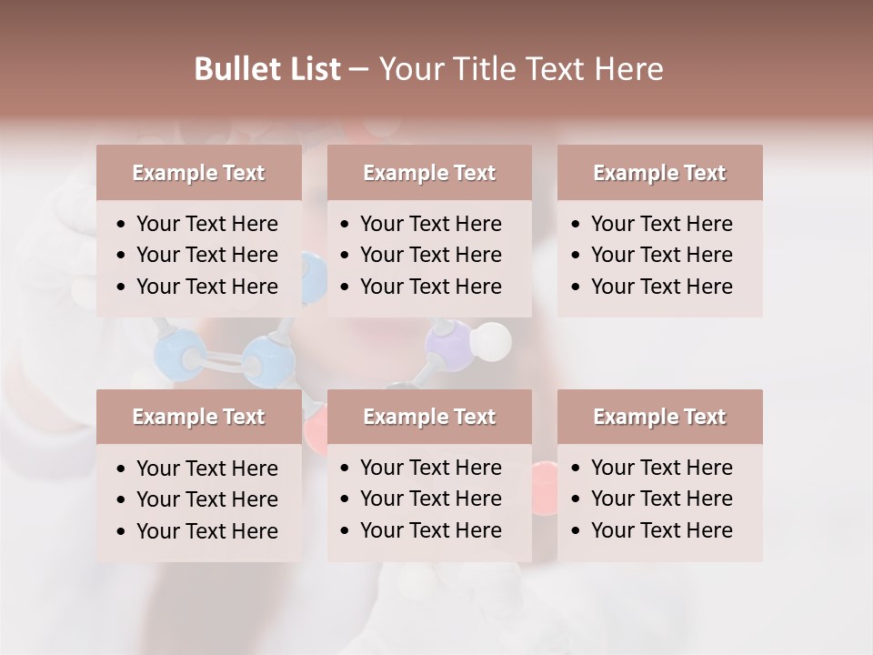 Molecular Biochemistry Clinical PowerPoint Template