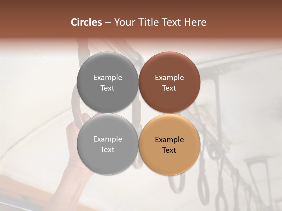 Train Athletic Men PowerPoint Template