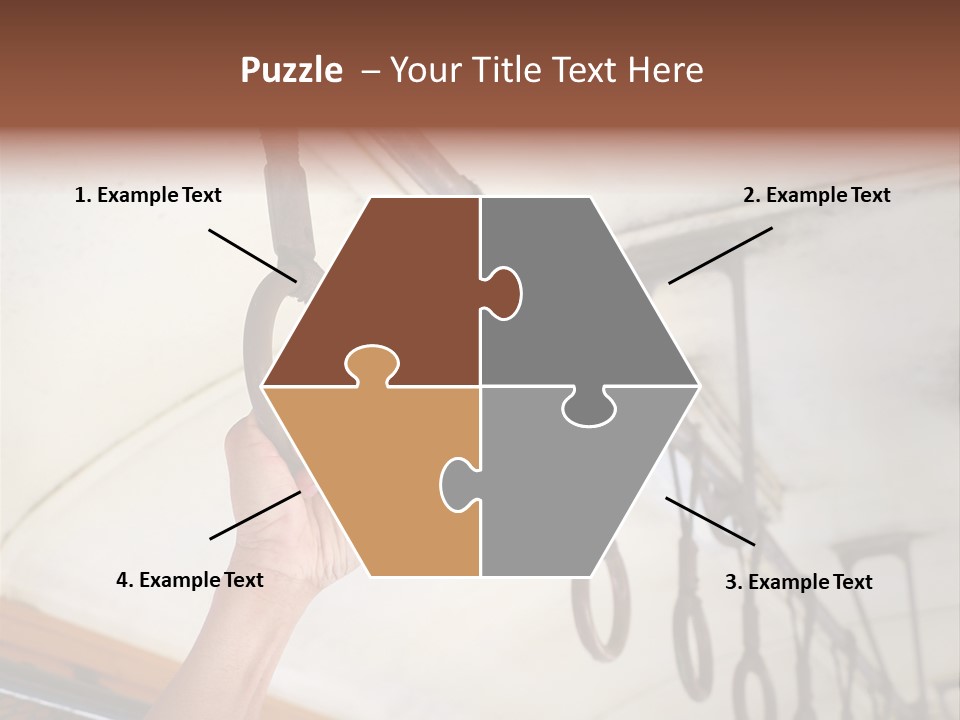 Train Athletic Men PowerPoint Template