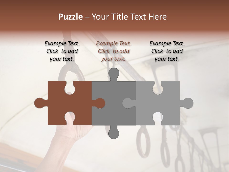 Train Athletic Men PowerPoint Template