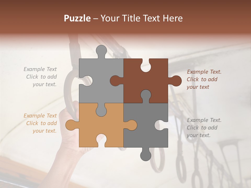 Train Athletic Men PowerPoint Template