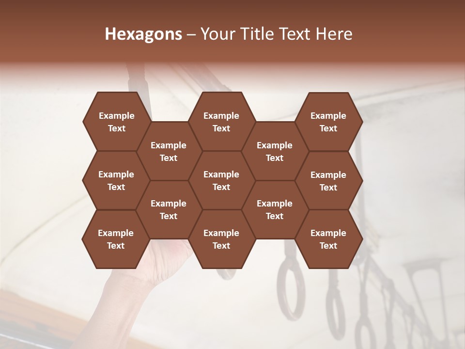 Train Athletic Men PowerPoint Template