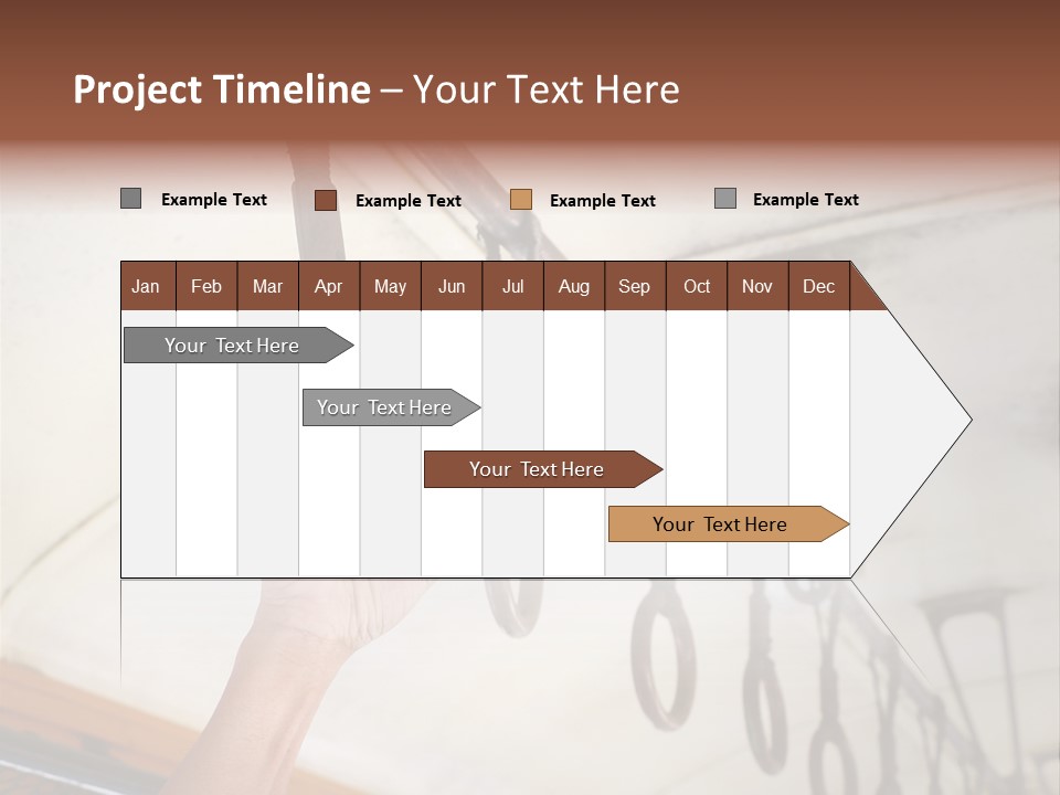 Train Athletic Men PowerPoint Template