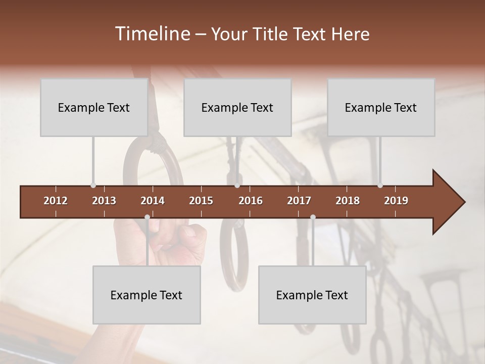Train Athletic Men PowerPoint Template